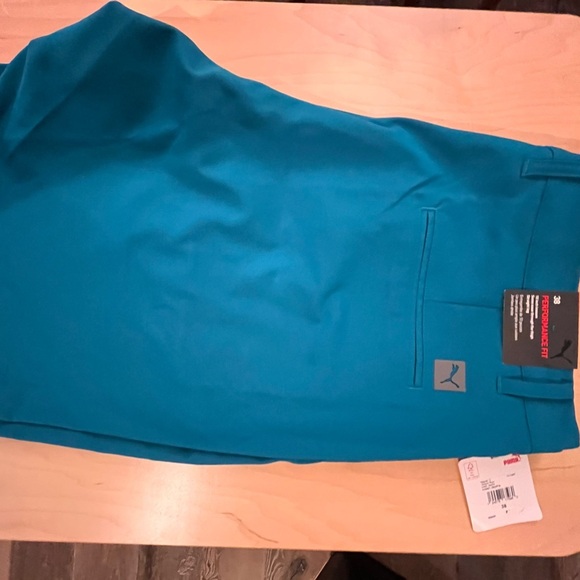 Puma Blue Performance Fit Pants - Picture 3 of 7